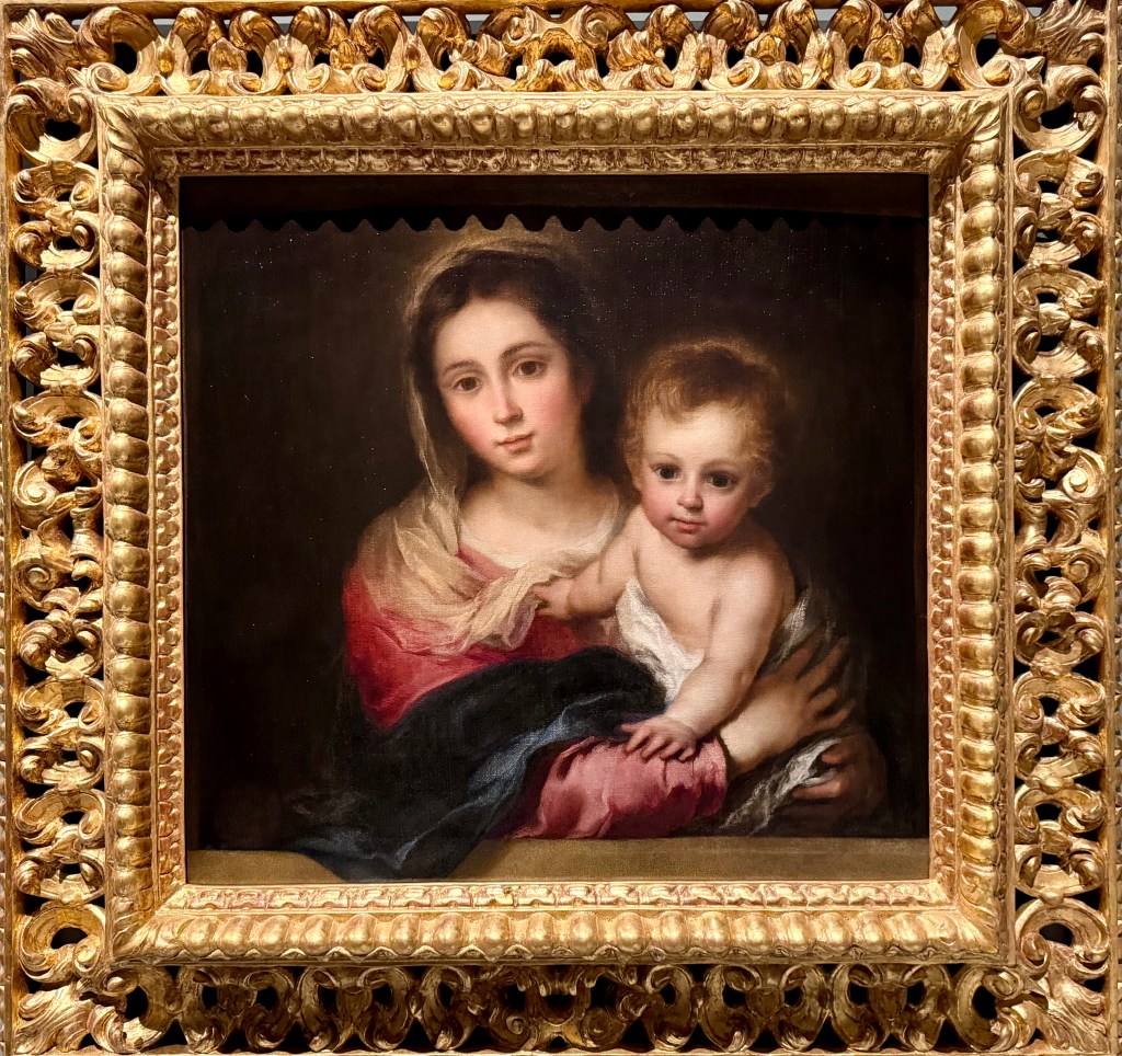 Madonna and Child of the Napkin (Bartolomé Esteban Murillo, c. 1666)