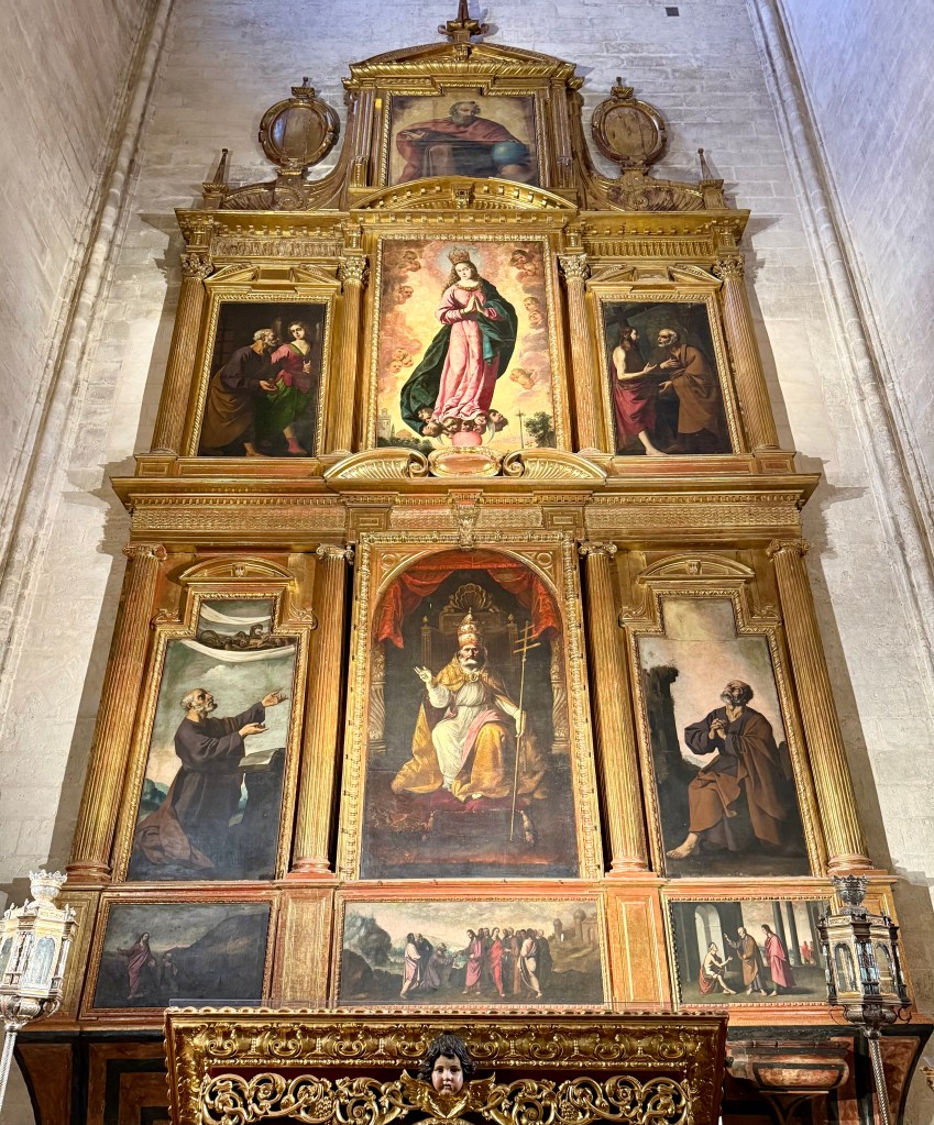 Zurbarán alterpiece, Chapel of Saint Peter